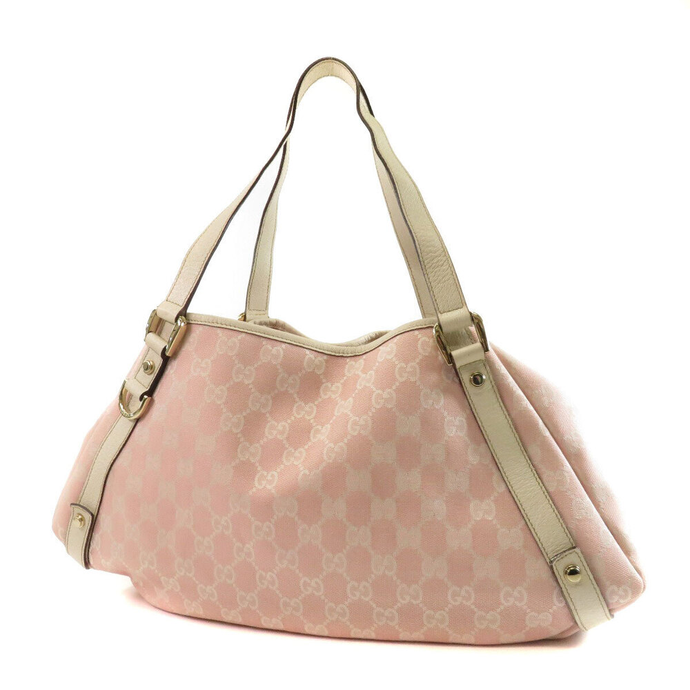 Gucci pink GG Canvas Hobo bag Abbey